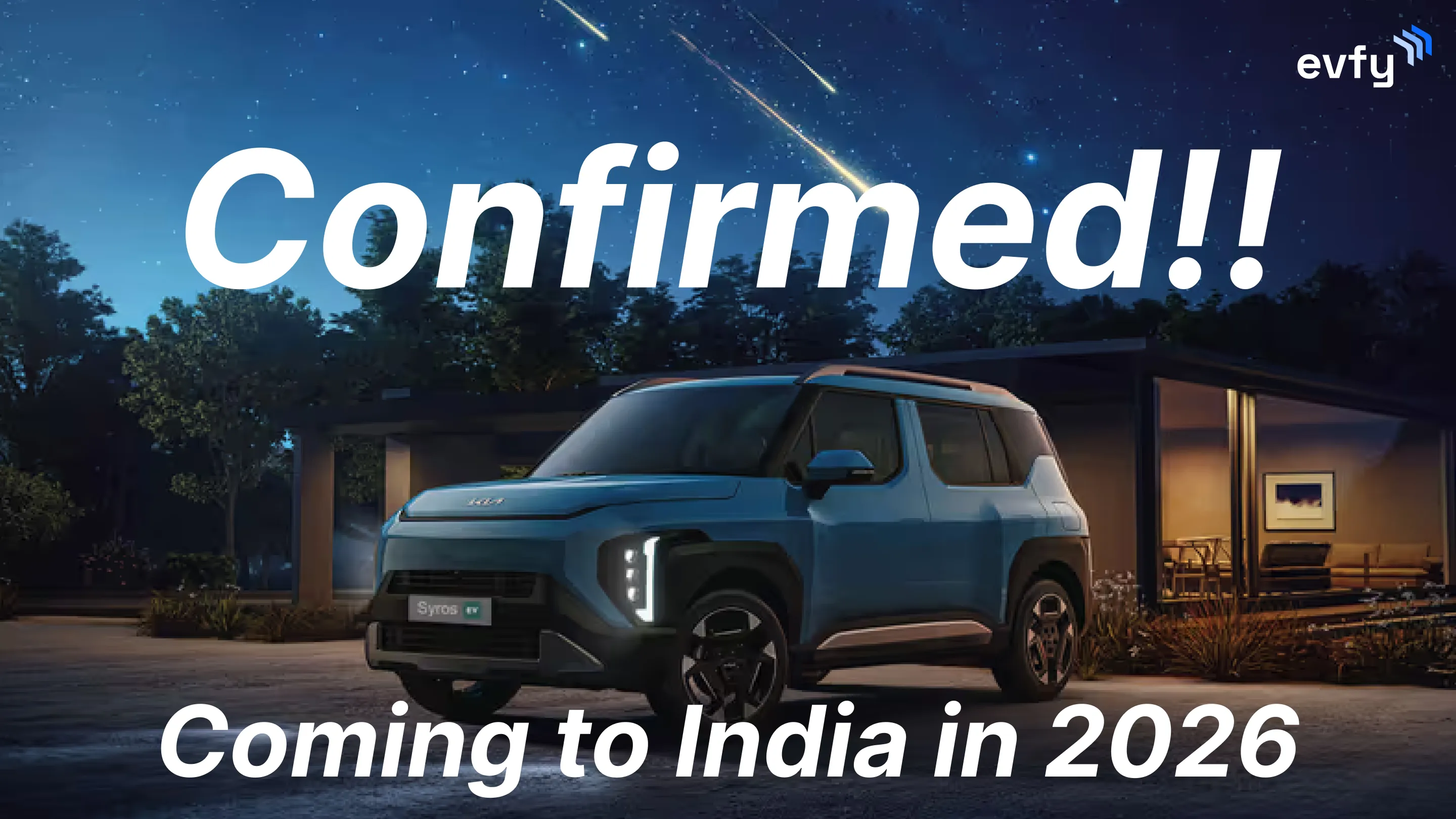 Kia Syros EV Confirmed for 2026 But Uncertain for Seltos EV